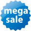 mega sale badge