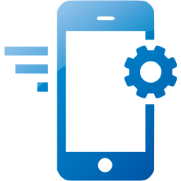 mobile marketing icon