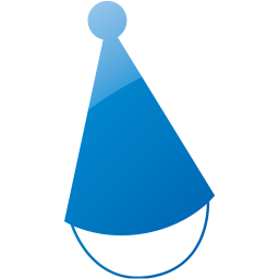 party hat 3 icon