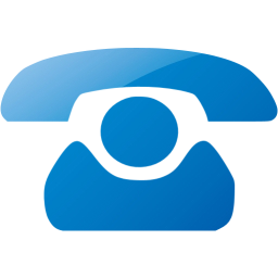 Web 2 blue phone 25 icon - Free web 2 blue phone icons - Web 2 blue