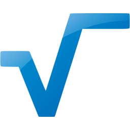 square root 2 icon