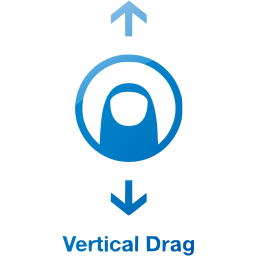 vertical drag 2 icon