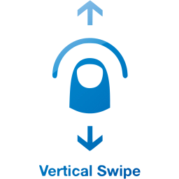 vertical swipe 2 icon