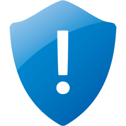 warning shield icon