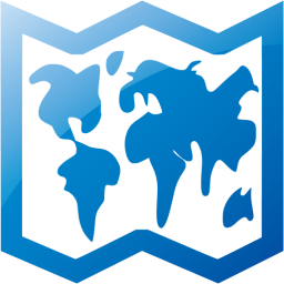 world map icon