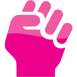 clenched fist icon