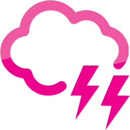 cloud lighting icon