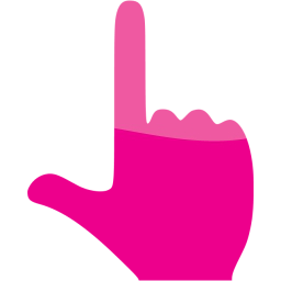 finger and thumb icon