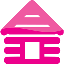 log cabin icon