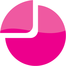 pie chart 2 icon