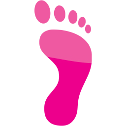 right footprint icon