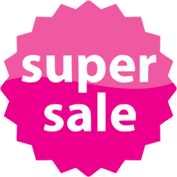 super sale badge icon