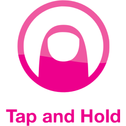 tap and hold 2 icon