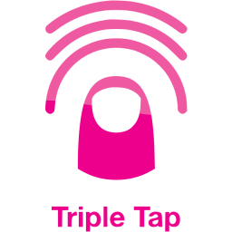 triple tap 2 icon