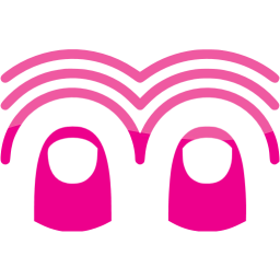 two finger triple tap icon