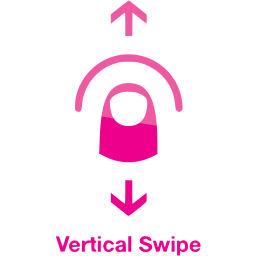 vertical swipe 2 icon