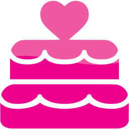 wedding cake icon