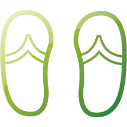 flip flops icon