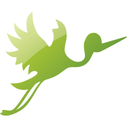 flying stork icon