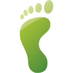 left footprint icon