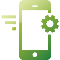 mobile marketing icon