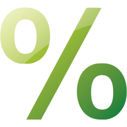 percentage 2 icon