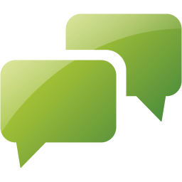 speech bubble 2 icon