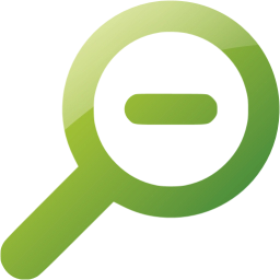 zoom out 2 icon