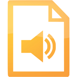 audio file icon