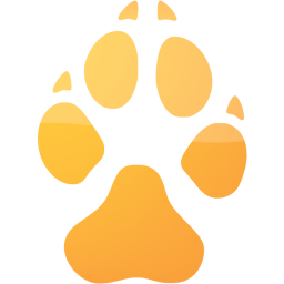 footprints dog icon