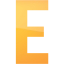 letter e