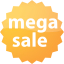 mega sale badge