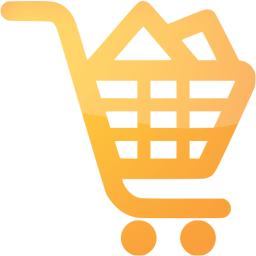 shopping cart filled icon
