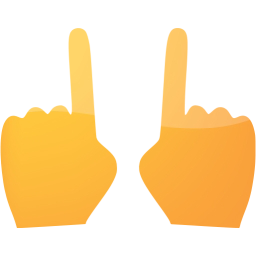 two hands icon