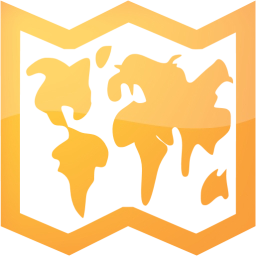 world map icon