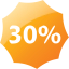 30 percent badge