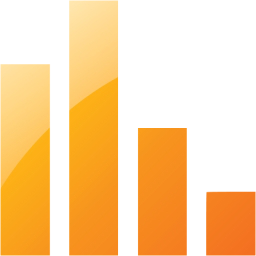 bar chart 5 icon