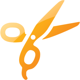 barber scissors icon