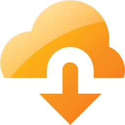 cloud download icon