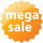 mega sale badge