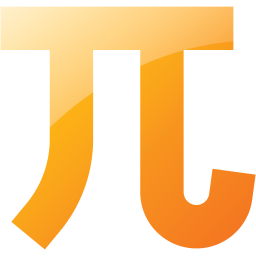 pi sign icon