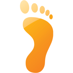 right footprint icon