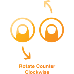 rotate counter clockwise 2 icon