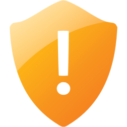 warning shield icon