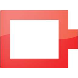 battery empty icon