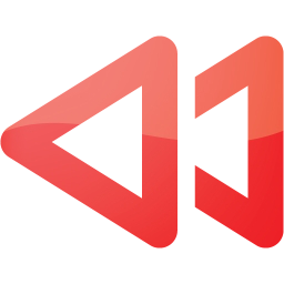 fast rewind icon