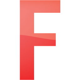 letter f icon