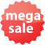 mega sale badge