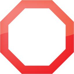 octagon outline icon