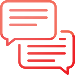 speech bubble 5 icon